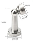 Silver Stainless door stopper