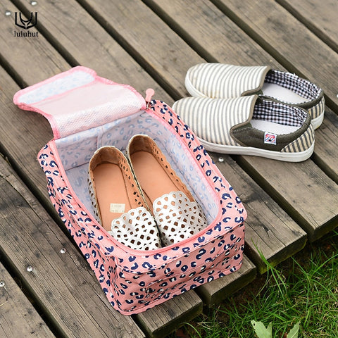 Shoes bag for travel, Nylon shoe organizer