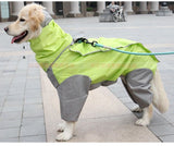 Rain Jumpsuit For Big Medium Small Dogs