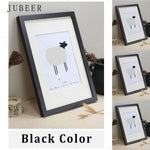 Simple Wooden Frame A4 A3 Black White Color