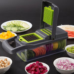 Vegetable Chopper Hand Spiralizer,Potato Spiral Cutter Garlic Onion Dicer Fruit Peeler,Veggie Slicer.