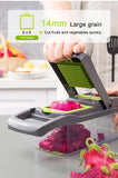 Vegetable Chopper Hand Spiralizer,Potato Spiral Cutter Garlic Onion Dicer Fruit Peeler,Veggie Slicer.