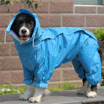 Rain Jumpsuit For Big Medium Small Dogs