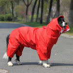 Rain Jumpsuit For Big Medium Small Dogs