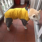 Rain Jumpsuit For Big Medium Small Dogs