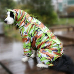 Rain Jumpsuit For Big Medium Small Dogs