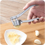 Stainless Steel Garlic Press Crusher.