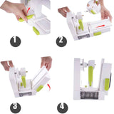 Vegetable Spiralizer Vegetable Slicer with 5 Blades.