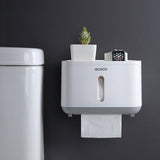 ONEUP Portable Toilet Paper Holder Plastic Waterproof