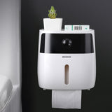 ONEUP Portable Toilet Paper Holder Plastic Waterproof