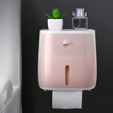 ONEUP Portable Toilet Paper Holder Plastic Waterproof