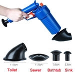 Toilet Plunger, High Pressure Air Drain Blaster Cleaner High Efficient.