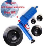 Toilet Plunger, High Pressure Air Drain Blaster Cleaner High Efficient.