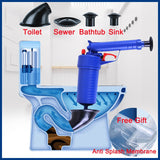 Toilet Plunger, High Pressure Air Drain Blaster Cleaner High Efficient.