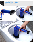 Toilet Plunger, High Pressure Air Drain Blaster Cleaner High Efficient.