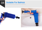 Toilet Plunger, High Pressure Air Drain Blaster Cleaner High Efficient.