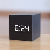 New Qualified Digital Wooden LED, Alarm Clock Wood Retro.