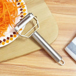 Stainless Steel Potato Cucumber Carrot Grater Vegetables Cutter Fruit Peeler Double Planing Grater Tools Durable Kitchen Gadgets