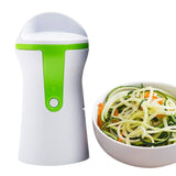 Portable Spiralizer Vegetable Slicer Handheld Spiralizer Peeler.