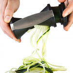 Portable Spiralizer Vegetable Slicer Handheld Spiralizer Peeler.