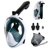 Underwater Scuba Anti Fog Full Face Diving Mask Snorkeling Set Respiratory masks Safe and waterproof Swimming Equipment