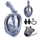Underwater Scuba Anti Fog Full Face Diving Mask Snorkeling Set Respiratory masks Safe and waterproof Swimming Equipment