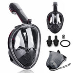 Underwater Scuba Anti Fog Full Face Diving Mask Snorkeling Set Respiratory masks Safe and waterproof Swimming Equipment