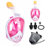 Underwater Scuba Anti Fog Full Face Diving Mask Snorkeling Set Respiratory masks Safe and waterproof Swimming Equipment