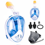 Underwater Scuba Anti Fog Full Face Diving Mask Snorkeling Set Respiratory masks Safe and waterproof Swimming Equipment