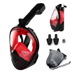 Underwater Scuba Anti Fog Full Face Diving Mask Snorkeling Set Respiratory masks Safe and waterproof Swimming Equipment