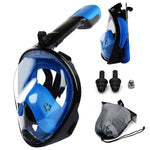 Underwater Scuba Anti Fog Full Face Diving Mask Snorkeling Set Respiratory masks Safe and waterproof Swimming Equipment