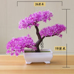 NEW Artificial Plants, Bonsai Small Tree, Fake Flowers.